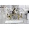 Kingston Brass Bridge Bathroom Faucet with Brass Pop-Up, Polished Brass KS2172TKL - alternate 3