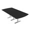 Skutchi Designs 8ft Arc Rectangle Conference Table With Power | Harmony Series | Person Meeting Room Table HAR-AREC-48X96-T-U999ST19-NA - alternate 1