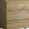 Homeroots 32" Oak Wood Freestanding Bathroom Vanity With White Sink And Three Drawers 627370 - alternate 5