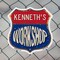Signmission Kenneth's Workshop, 6 Inch X 6 Inch, Plastic Sign SHI-P-6-489-KENNETH - alternate 4