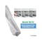 Kable Kontrol PVC Open Slot Wire Duct, 3in W x 2in H x 6.5ft L, Gray, 1 PC PFOS3X2S - alternate 4