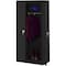 Tennsco Wardrobe Storage Cabinet, 72 in H, 36 in W, Swing, Keyed, Black, 1 Shelves, 0 Drawers 7114BK - alternate 1