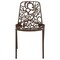 Leisuremod Modern Devon Aluminum Chair, Brown DC23BR - alternate 3