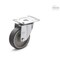 Elesa 452556 Castors steel bracket Thermoplastic rubber coating plate bracket 452556 - alternate 1
