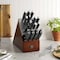 Henckels Graphite 20-pc Self-Sharpening Knife Set with Block, Brown 1011030 - alternate 6