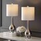 Jonathan Y Dylan 25" Metal/Crystal Teardrop LED Table Lamp, Nickel, 2PK JYL5010B-SET2 - alternate 4