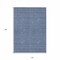 Homeroots 10' X 14' Navy Blue And Ivory Geometric Washable Indoor Outdoor Area Rug 595666 - alternate 6
