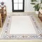 Jonathan Y Sebastian High-Low Modern Diamond Border Ivory/Beige 3 ft. x 5 ft. Indoor/Outdoor Area Rug HWC102B-3 - alternate 6