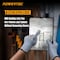 Powertec Cut-Resistant Work Gloves ANSI A5, Size L, Touchscreen-Compatible, Oil-Resistant Grip, 1 Pair 72376 - alternate 6