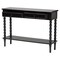 Baxton Studio Malinda Classic Black Wood 2-Drawer Console Table with Spindle Legs 253-14069-ZORO - alternate 7