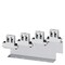 Siemens ALPHA Universal modular distribution board Busbar holder 4-pole staged for 8GK9750-0KK01 - alternate 1