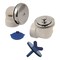 National Brand Alternative Schedule 40 Pvc Bathtub Drain Kit W/ Waste And Overflow And Chrome Stopper P7225B - alternate 1