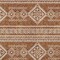 Homeroots 9' X 12' Orange And Ivory Southwestern Washable Indoor Outdoor Area Rug 593712 - alternate 5