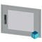 Siemens ALPHA 125 NF transparent door with cover frame for flush mounting single 8GK9507-3KK20 - alternate 3