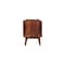 Homeroots 45in Brown Solid Wood Enclosed and Open Storage TV Stand 719182 - alternate 3