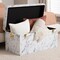 Baxton Studio Brenta Storage Trunk with Lift-Top Lid 261-14361-ZORO - alternate 6
