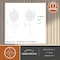 Vaxcel Olson 1 Light Satin Nickel Mid-Century Modern Wall Sconce Clear Glass Globe W0409 - alternate 5