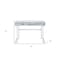 Homeroots 42" White Writing Desk With Two Drawers 491419 - alternate 3