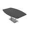 Skutchi Designs Boat Conference Table With Power, 48 in W, 84 in L, Grey HAR-BOT-48x84-DOU-WA7949-NA - alternate 1