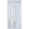 Vdomdoors Front Exterior Prehung FiberGlass Door Frosted Glass / Manux 8088 White Silk / Sidelight and Transo MANUX8088EXD-WS-W30+14 x H80+14-RH - alternate 3