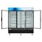 Koolmore 78 1/4" Commercial Glass 3 Door Display Refrigerator Merchandiser - Upright Beverage Cooler MDR-3GD - alternate 6
