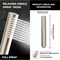Supply Giant High Pressure Single Function Round Rainfall Showerhead, 2.5 GPM, 2in Face Diameter 74-922I-O - alternate 5