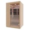 Saunaspa Infrared Cabin Sauna, Canadian Hemlock Wood, Low EMF Heating Panels, Chromotherapy, Glass Door MNSC0022-2P - alternate 5