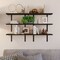 Lavish Home Floating Wood Shelves Set of 6 Shelves for Living Room, Kitchen, Bedroom, or Bathroom Decor 80-FLT-21 - alternate 5
