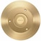 Hubbell Wiring Device-Kellems Box Cover, Floor Box Type, 1 Gang, Brass SF2525 - alternate 1