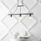 Jonathan Y Jayden 36" 3-Light Industrial Farmhouse Iron/Glass Linear LED Pendant, Oil Rubbed Bronze/Clear JYL7590A - alternate 4