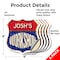 Signmission Josh's Workshop, 6 inch X 6 inch, Vinyl Decal, 5PK SHI-D-5PACK-6-489-JOSH - alternate 3