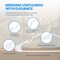 Simple Deluxe HealSmart Plastic Hangers, Space Saving Clothes Hangers with Non-Slip Shoulder Notches, White, 50PK HIHANGPLASTW01X50 - alternate 5