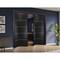 Sartodoors Sliding Closet Double Bi-fold Doors, Planum 0020 Matte Black, Sturdy Tracks Moldings Trims Hardware PLANUM0020DBF-BLK-96 x 84 (4* 24x84) - alternate 4