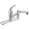 Moen Chateau Single-Handle Standard Kitchen Faucet with Side Sprayer on Deck in Chrome 7434 - alternate 1