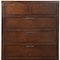 Homeroots 36" Brown Solid Wood Six Drawer Chest 524155 - alternate 3