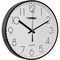 Lorell 12" Quiet Wall Clock, Black 61011 - alternate 2
