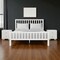Homeroots Three Piece White Solid Wood Bedroom Set 523683 - alternate 7