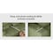 Homeroots 93" Green Corduroy Modular Stainless Steel Sleeper Sofa With Toss Pillows 706812 - alternate 11