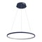 Jonathan Y Brice 23.75" Modern Contemporary Metal Round Dimmable Integrated LED Pendant, Navy JYL7203F - alternate 5