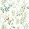 Brewster Imperial Garden Green Botanical Wallpaper 2904-24173 - alternate 1