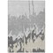 Homeroots 10' X 14' Gray And Silver Abstract Washable Indoor Outdoor Area Rug 613631 - alternate 3
