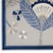 Homeroots 4' X 6' Blue And Gray Floral Indoor Outdoor Area Rug 546838 - alternate 6