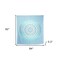 Homeroots 92" X 84" Sea Green And White Mandala Cotton Hanging Tapestry 397398 - alternate 2
