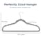 Serenelife 20 Pack Velvet Hangers, 20PK SLHVELGRY20 - alternate 3