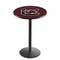 Holland Bar Stool Co 36" Blk Wrinkle South Carolina Pub Table, 36" dia. Top L214B3636SouCar - alternate 1