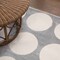 Jonathan Y Adrian Modern Geometric Circle Dot High-Low Light Gray/Cream 4 ft. x 6 ft. Area Rug SND105C-4 - alternate 5