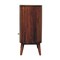 Homeroots 30in Chestnut Solid Wood Oval Accent Cabinet With One Drawer 654288 - alternate 8