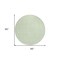Homeroots 8' Mint Green And Ivory Round Geometric Washable Indoor Outdoor Area Rug 602427 - alternate 5