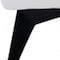 Homeroots 65in White And Black Italian Leather Power Reclining Loveseat 482204 - alternate 5