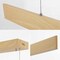Jonathan Y Draper 32" Adjustable Integrated LED Metal Linear Pendant, Light Brown Wood Finish JYL7018C - alternate 5